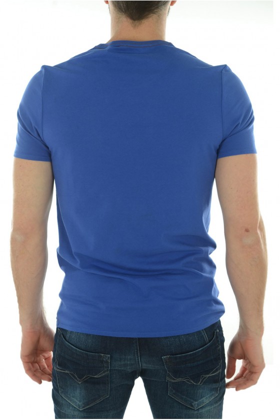 Tee shirt Guess Homme manches courtes M44I18I3Z00 B790 Bleu roi