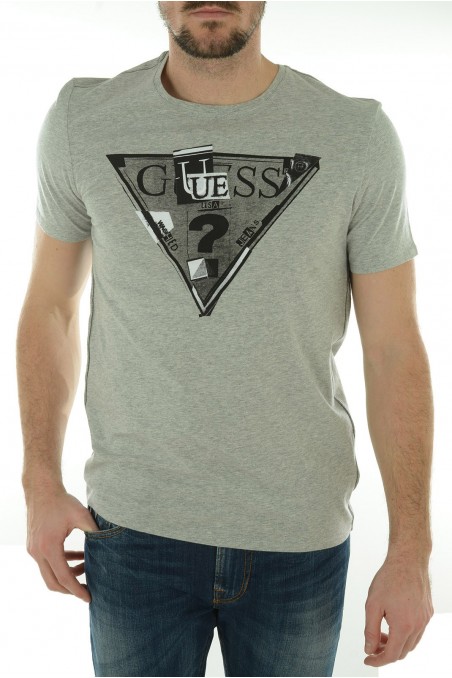 Tee shirt Guess Homme manches courtes M44I18I3Z00 Gris