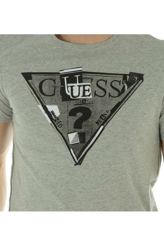 Tee shirt Guess Homme manches courtes M44I18I3Z00 Gris