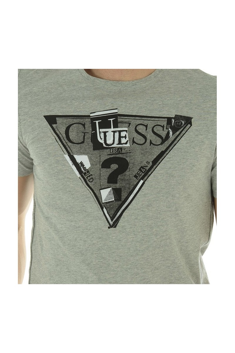 Tee shirt Guess Homme manches courtes M44I18I3Z00 Gris