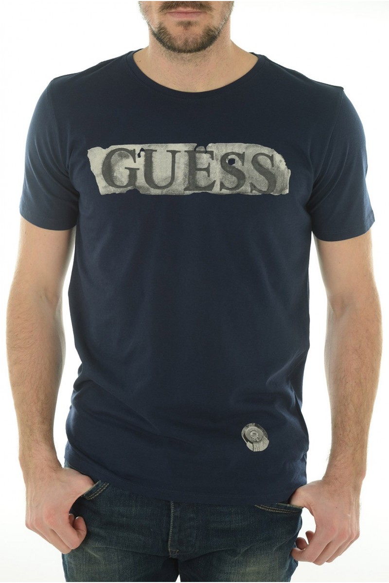 Tee shirt Guess Homme manches courtes M51I19 