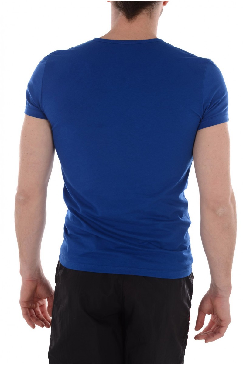 Tee shirt Emporio Armani Homme manches courtes 5P712 03833 Bleu roi