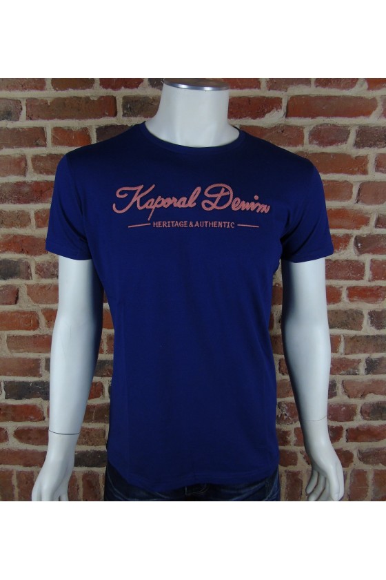 T-shirt Bleu Homme Kaporal 23