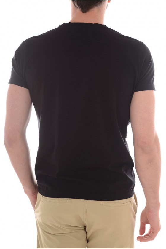 Tee shirt KAPORAL Homme manches courtes KITCH Noir