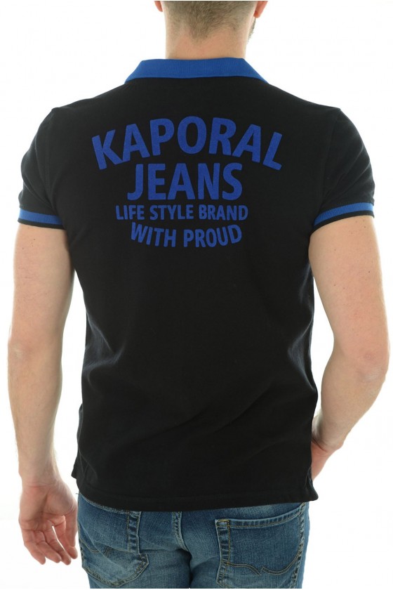 Polo Kaporal Homme manches courtes KADY Noir