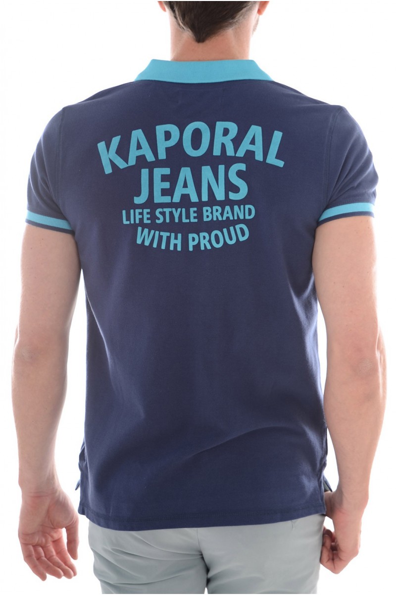 Polo Kaporal Homme manches courtes KADY Bleu