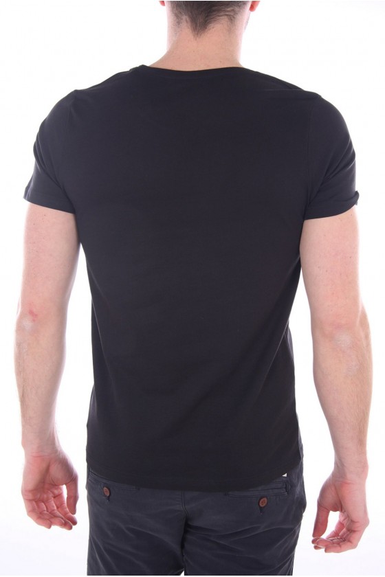 Tee shirt JACK & JONES Homme LOVE TEE CREW NECK Noir