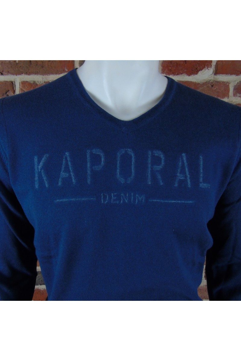 Pull fin en laine Kaporal Homme ZANTA Bleu