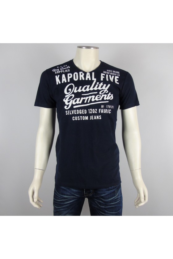Tee shirt Kaporal Homme manches courtes FAZZ bleu