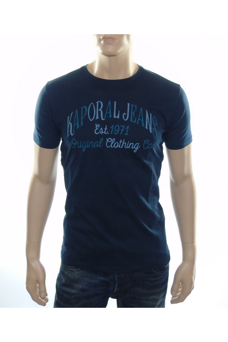 Tee shirt Kaporal 5 Homme manches courtes ZOREV Bleu