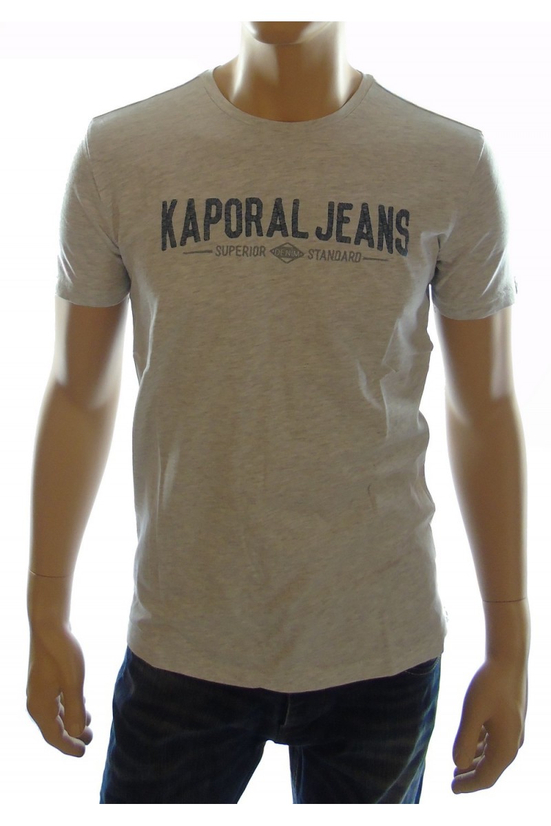 Tee shirt kaporal Homme manches courtes ZURBY Gris