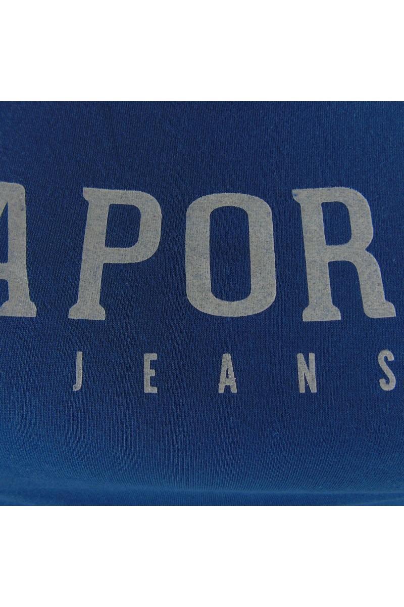Tee shirt kaporal Femme manches courtes PICK Bleu