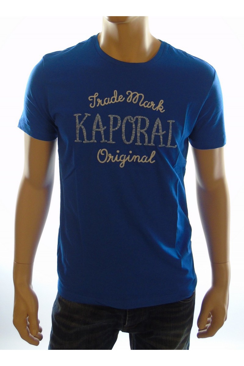 Tee shirt Kaporal Homme manches courtes POOL bleu roi