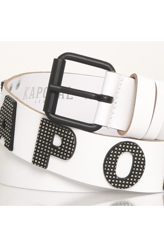 Ceinture Kaporal Homme BISSO blanc