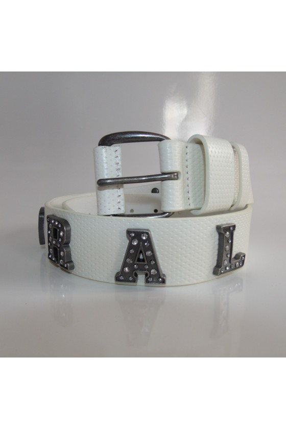 Ceinture Kaporal femme BATIK Blanc