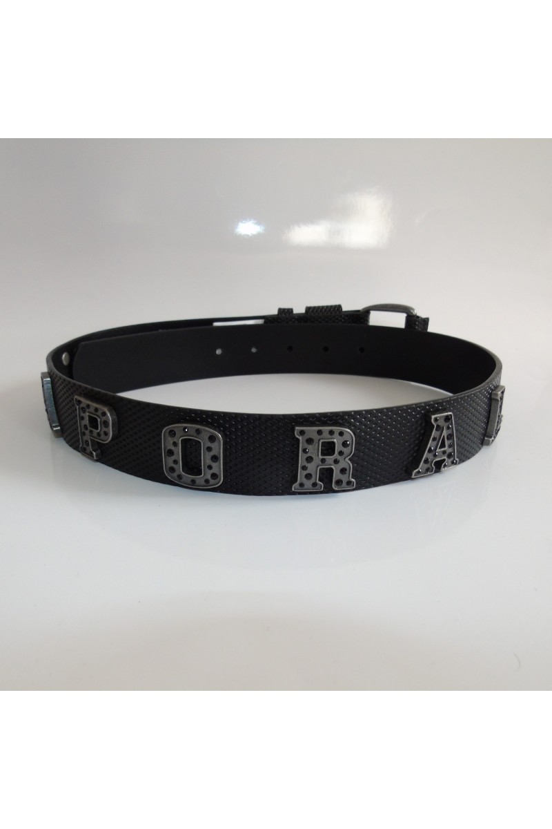 Ceinture Kaporal femme BATIK noir