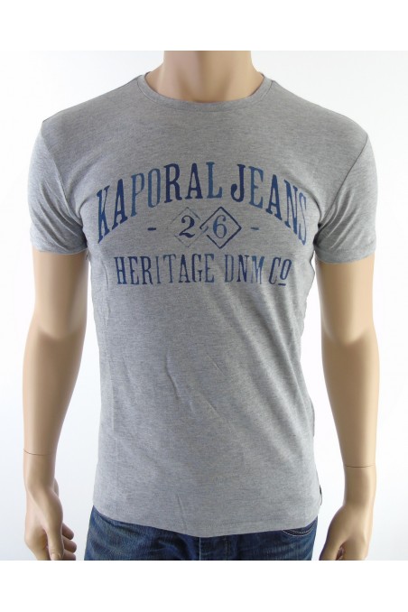 Tee shirt Kaporal homme manches courtes TOREV Gris